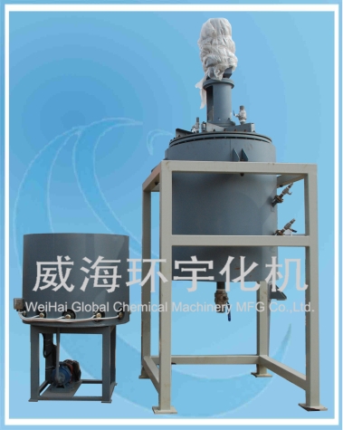 Production Reactor  with thermal oil furnace